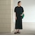 【WEB限定 Wardrobe DAILY MINIMAL】パフスリーブ カットワンピース UVカット 接触冷感
