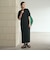 【WEB限定 Wardrobe DAILY MINIMAL】パフスリーブ カットワンピース UVカット 接触冷感
