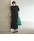 【WEB限定 Wardrobe DAILY MINIMAL】パフスリーブ カットワンピース UVカット 接触冷感