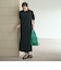 【WEB限定 Wardrobe DAILY MINIMAL】パフスリーブ カットワンピース UVカット 接触冷感