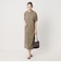 【WEB限定 Wardrobe DAILY MINIMAL】パフスリーブ カットワンピース UVカット 接触冷感