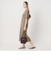 【WEB限定 Wardrobe DAILY MINIMAL】パフスリーブ カットワンピース UVカット 接触冷感