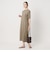 【WEB限定 Wardrobe DAILY MINIMAL】パフスリーブ カットワンピース UVカット 接触冷感