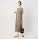 【WEB限定 Wardrobe DAILY MINIMAL】パフスリーブ カットワンピース UVカット 接触冷感