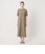 【WEB限定 Wardrobe DAILY MINIMAL】パフスリーブ カットワンピース UVカット 接触冷感