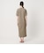 【WEB限定 Wardrobe DAILY MINIMAL】パフスリーブ カットワンピース UVカット 接触冷感