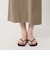 【WEB限定 Wardrobe DAILY MINIMAL】パフスリーブ カットワンピース UVカット 接触冷感