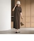 【WEB限定 Wardrobe DAILY MINIMAL】パフスリーブ カットワンピース UVカット 接触冷感