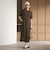 【WEB限定 Wardrobe DAILY MINIMAL】パフスリーブ カットワンピース UVカット 接触冷感