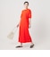 【WEB限定 Wardrobe DAILY MINIMAL】パフスリーブ カットワンピース UVカット 接触冷感