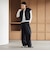 【WEB限定 Wardrobe DAILY MINIMAL】オープンカラーシャツ＆イージーパンツ 接触冷感 UVカット はっ水