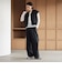 【WEB限定 Wardrobe DAILY MINIMAL】オープンカラーシャツ＆イージーパンツ 接触冷感 UVカット はっ水