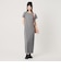 【WEB限定】リブショートスリーブ カットソーワンピース