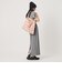 【WEB限定】リブショートスリーブ カットソーワンピース