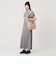 【WEB限定】リブショートスリーブ カットソーワンピース