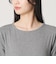 【WEB限定】リブショートスリーブ カットソーワンピース
