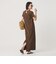 【WEB限定】リブショートスリーブ カットソーワンピース