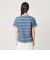【WEB限定】マルチボーダー ポロカラーTシャツ