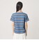 【WEB限定】マルチボーダー ポロカラーTシャツ