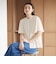 【WEB限定】ドット フリルスリーブブラウス ウォッシャブル
