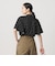 【WEB限定】ドット フリルスリーブブラウス ウォッシャブル