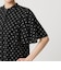 【WEB限定】ドット フリルスリーブブラウス ウォッシャブル