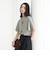 【WEB限定】ドット フリルスリーブブラウス ウォッシャブル