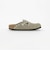 ＜BIRKENSTOCK＞スエード ボストン リベット サンダル