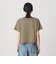 コットン パイルボーダー ショートスリーブ Tシャツ