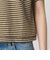 コットン パイルボーダー ショートスリーブ Tシャツ