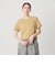 コットン パイルボーダー ショートスリーブ Tシャツ