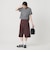 コットン パイルボーダー ショートスリーブ Tシャツ