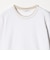 コットン レイヤード クルーネックTシャツ