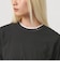 コットン レイヤード クルーネックTシャツ