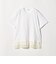 レースドッキング ショートスリーブ Tシャツ