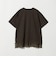 レースドッキング ショートスリーブ Tシャツ