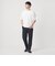 【WEB限定 WARDROBE SMART】リラックステーパード クール Tシャツ【抗菌防臭・接触冷感】