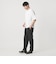 【WEB限定 WARDROBE SMART】リラックステーパード クール Tシャツ【抗菌防臭・接触冷感】