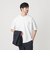 【WEB限定 WARDROBE SMART】リラックステーパード クール Tシャツ【抗菌防臭・接触冷感】