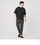 【WEB限定 WARDROBE SMART】リラックステーパード クール Tシャツ【抗菌防臭・接触冷感】