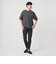 【WEB限定 WARDROBE SMART】リラックステーパード クール Tシャツ【抗菌防臭・接触冷感】