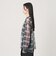 【WEB限定】オンブレーチェック シアーバンドカラーシャツ ウォッシャブル