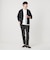 【WEB限定 WARDROBE SMART】ライト シアサッカー セットアップ/ジャケット＆イージーパンツ