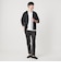 【WEB限定 WARDROBE SMART】ライト シアサッカー セットアップ/ジャケット＆イージーパンツ