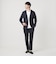 【WEB限定 WARDROBE SMART】ライト シアサッカー セットアップ/ジャケット＆イージーパンツ