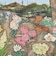 ＜Printed Image＞デザート フラワー バンダナ