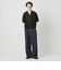 リネンミックス シアー スキッパー ポロシャツ