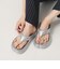 ＜PAES＞NEW FLIP FLOP サンダル/シルバーカラー