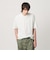 ネップ コットン カットオフ クロップド Tシャツ