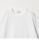 ネップ コットン カットオフ クロップド Tシャツ